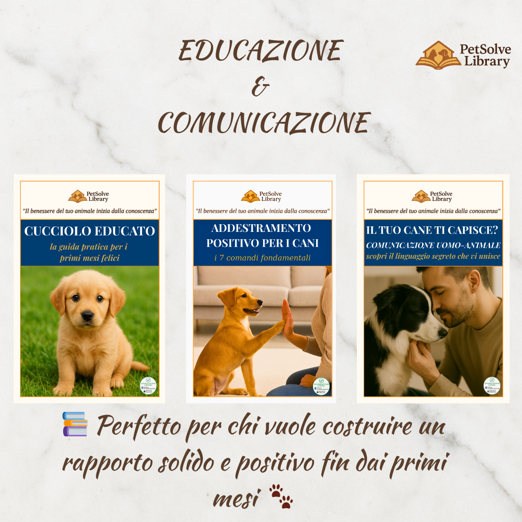 Educazione e Comunicazione del Cane - 3 eBook per un Rapporto Solido e Positivo