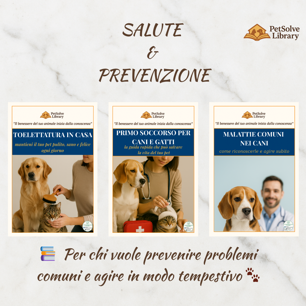 Salute e Prevenzione del Pet - 3 eBook per Proteggere il Benessere Quotidiano
