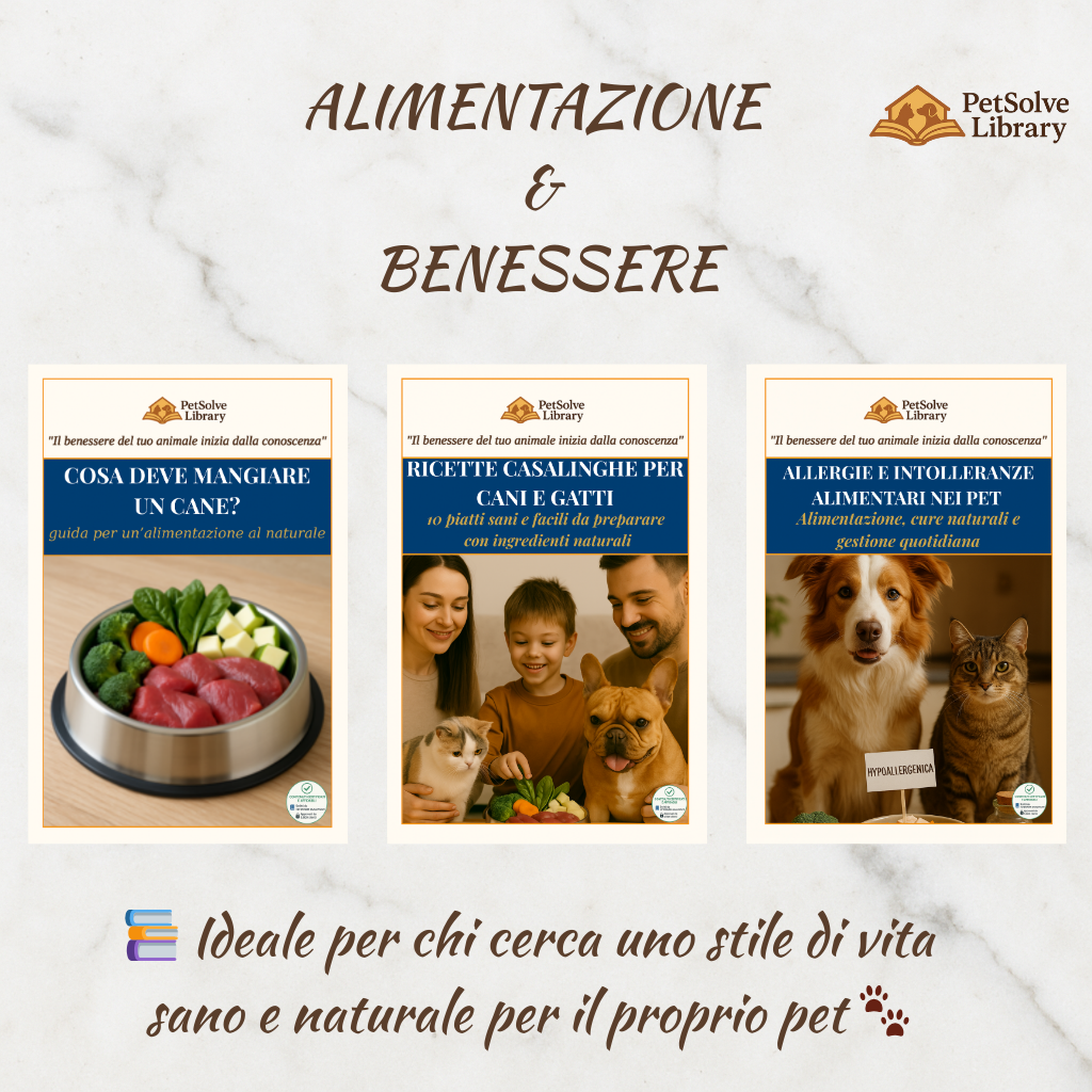 Alimentazione Naturale e Benessere del Pet – 3 eBook per una Vita Sana