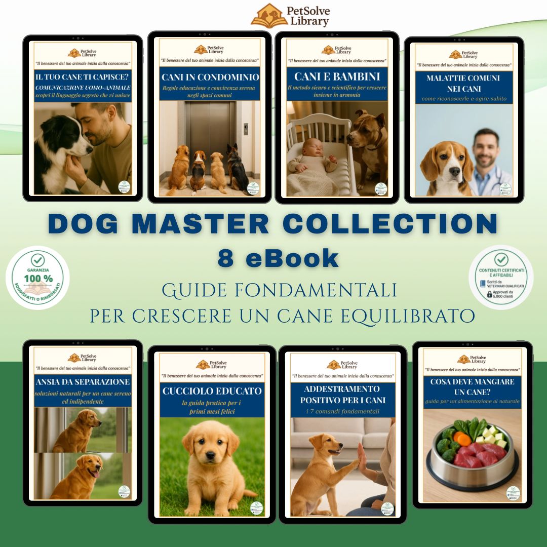 Dog MASTER COLLECTION - Guide fondamentali per crescere un Cane Equilibrato 🐶