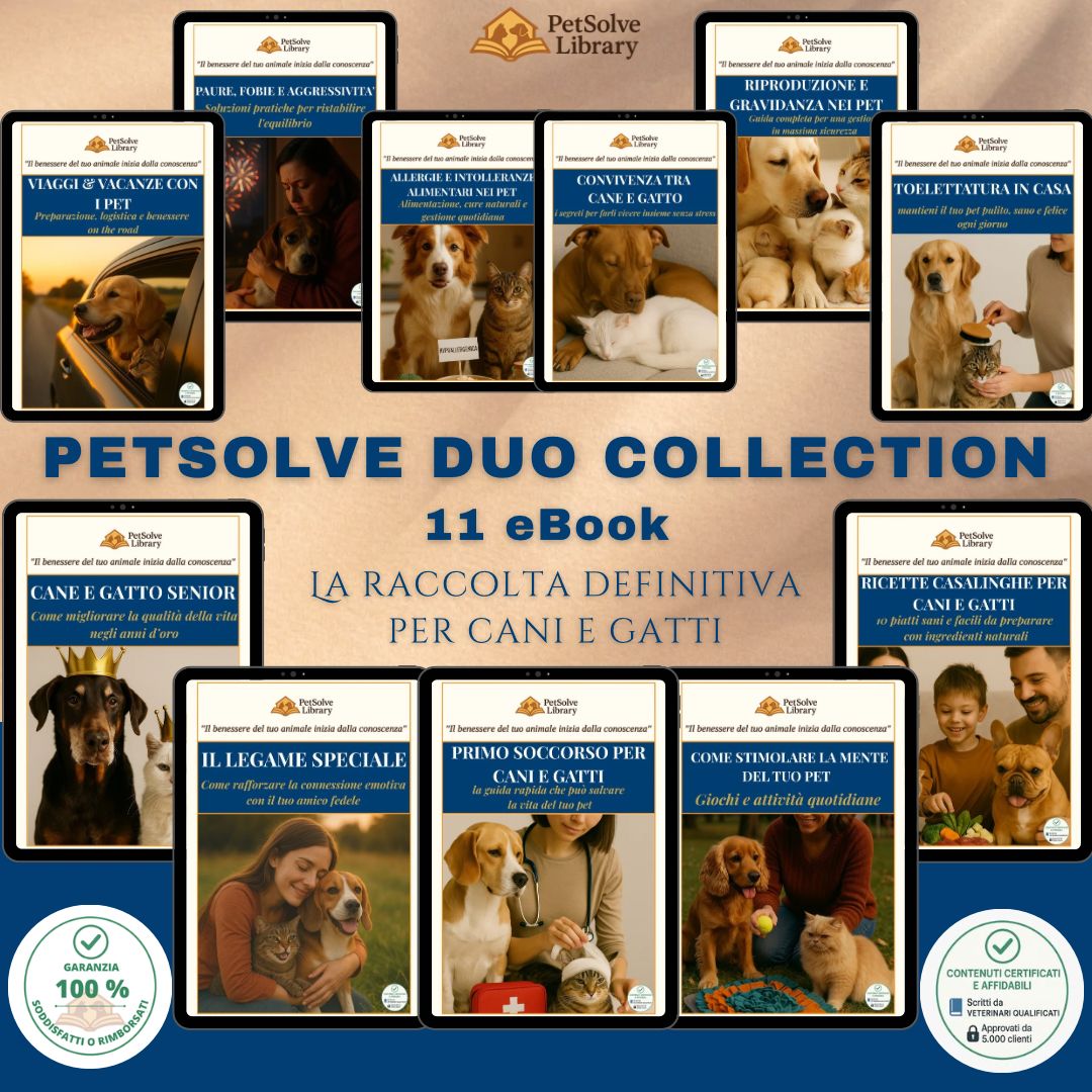 PetSolve DUO COLLECTION - La raccolta definitiva per Cani e Gatti 🐶 🐱