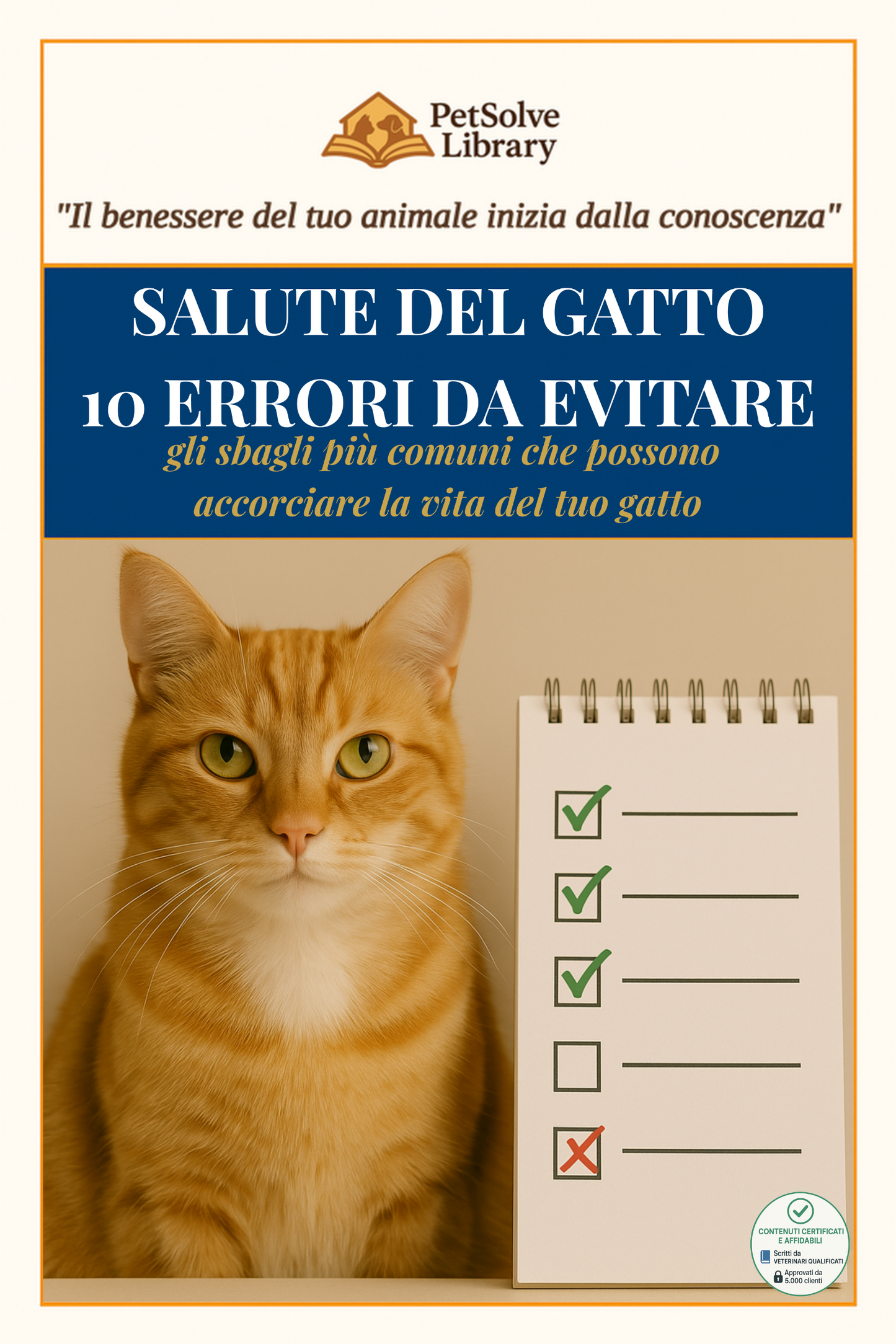 SALUTE DEL GATTO - 10 errori da evitare